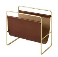 Made.com, Kyri leather magazine rack, £79