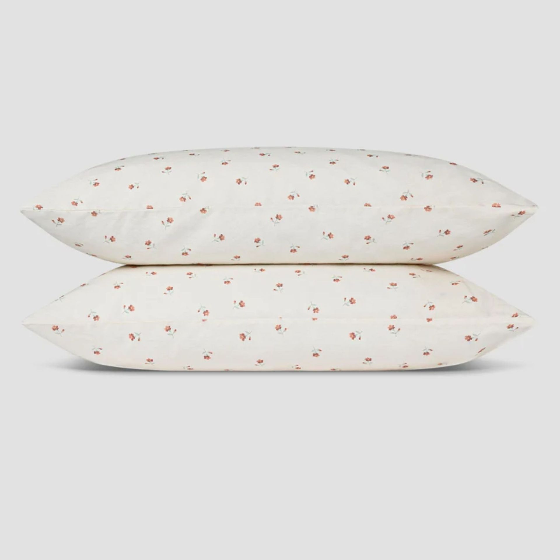 Pearl Posy Bud Linen Blend Pillowcases