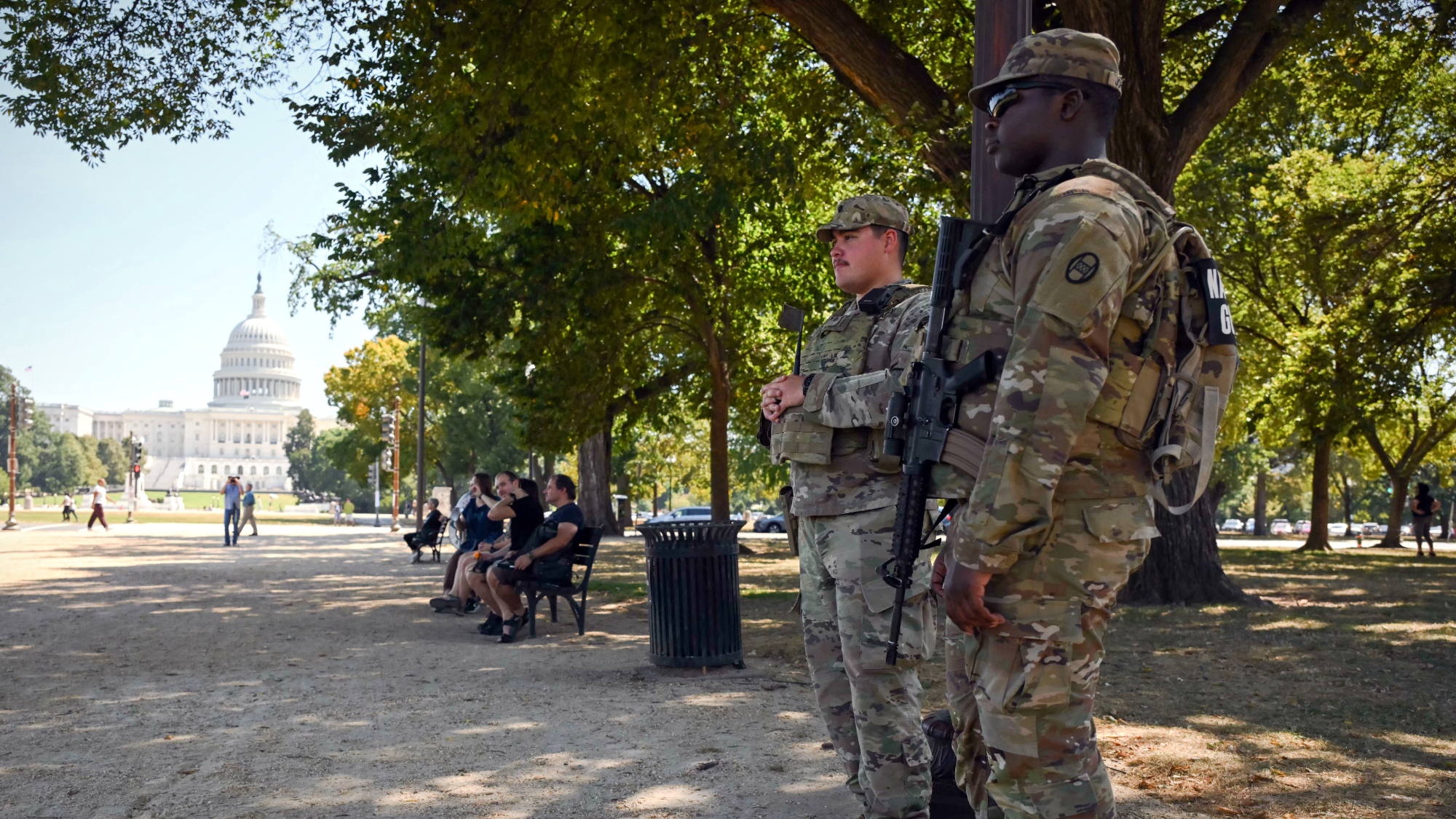 National Guard troops in Washington, D.C.