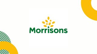 Morrisons supermarket logo with decoration around it