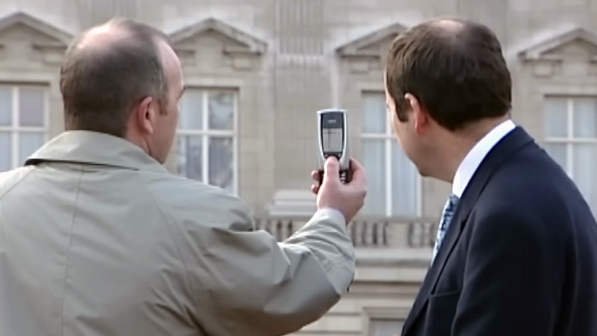 Nokia 7650 phone in 2001 BBC news report