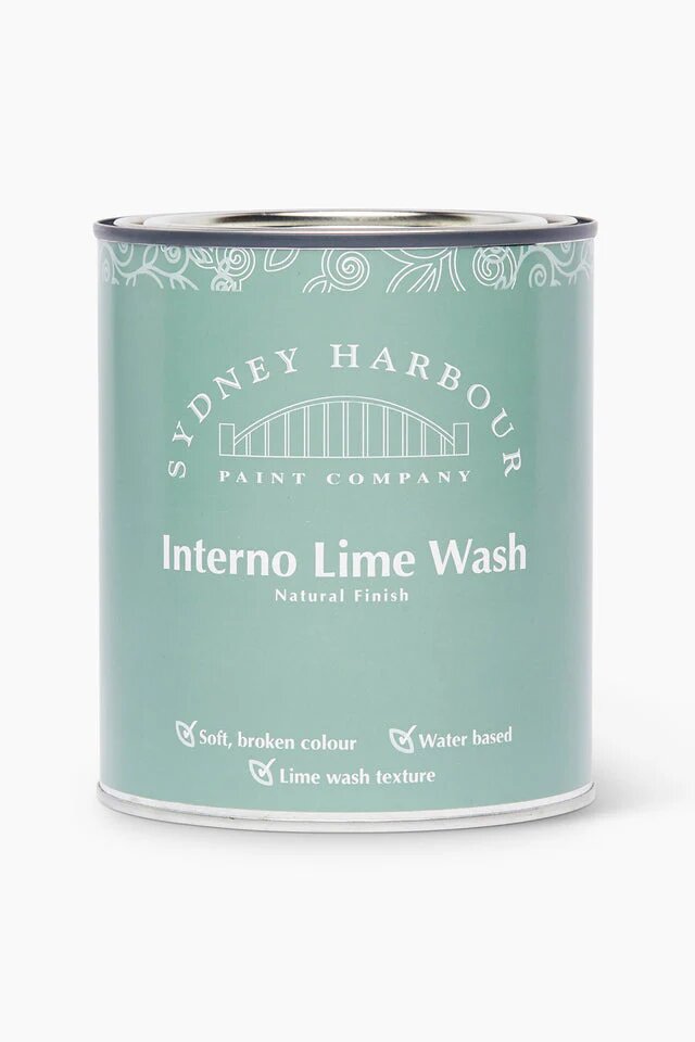 Can of lime wash from SHPC