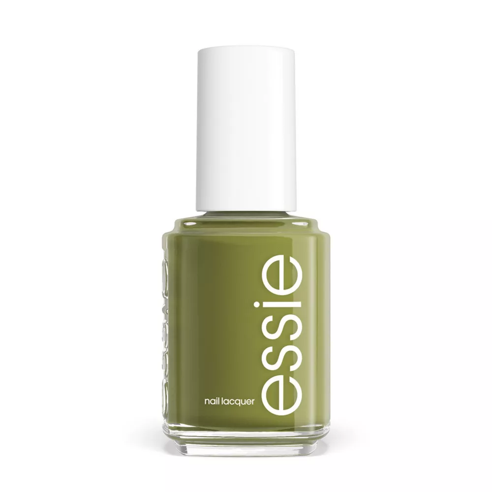 Essie Original Nail Polish, Win Me Over, Muted Khaki Green Nail Varnish, Salon Quality Finish