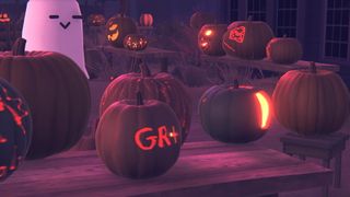 Mayor Bones Proudly Presents Ghost Town's 1000th Annual Pumpkin Festival