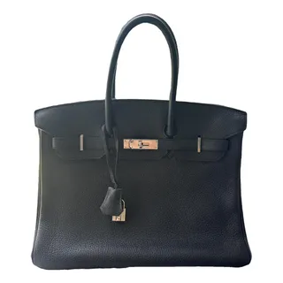 Birkin 35 Leather Handbag