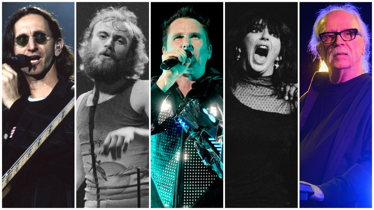 Kate Bush, Phil Collins, John Carpenter, Geddy Lee and Matt Bellamy at various live shows