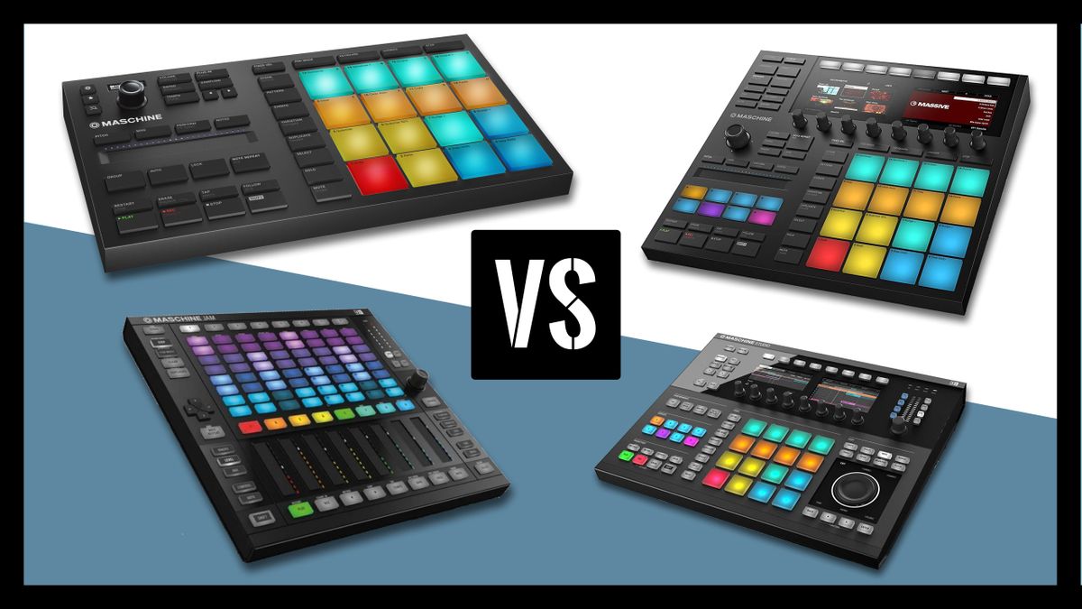 Best Maschine: Native Instruments&#039; Maschine, Mikro, Studio and Jam hybrid MIDI controllers head to head