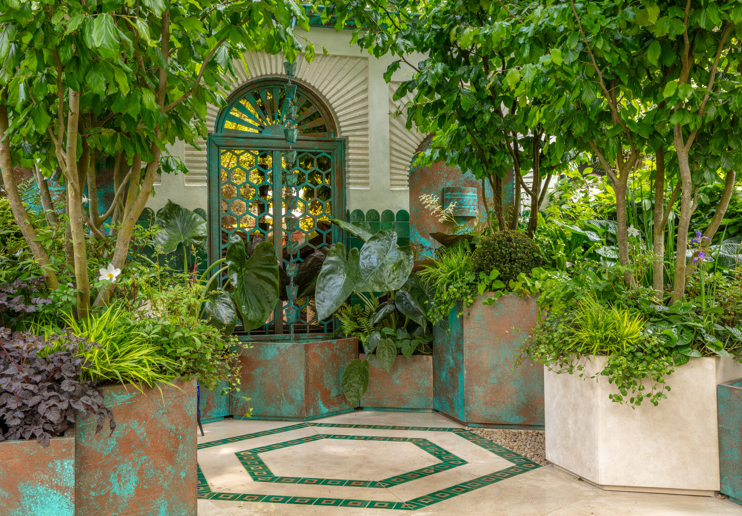 Flood Re: Contain the Rain Garden &amp;mdash; container garden by John Howlett at RHS Chelsea Flower Show 2026