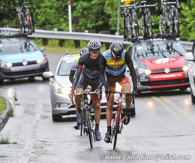 Joshua Berry (Team SmartStop) at the front