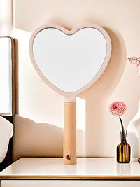   Single-Sided Handheld Makeup Mirror