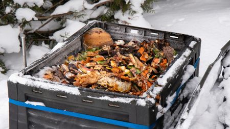 Winter composting