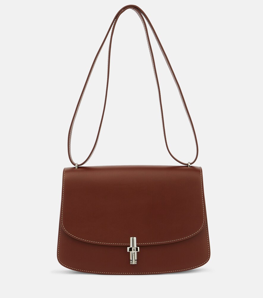Sofia 10 Leather Shoulder Bag