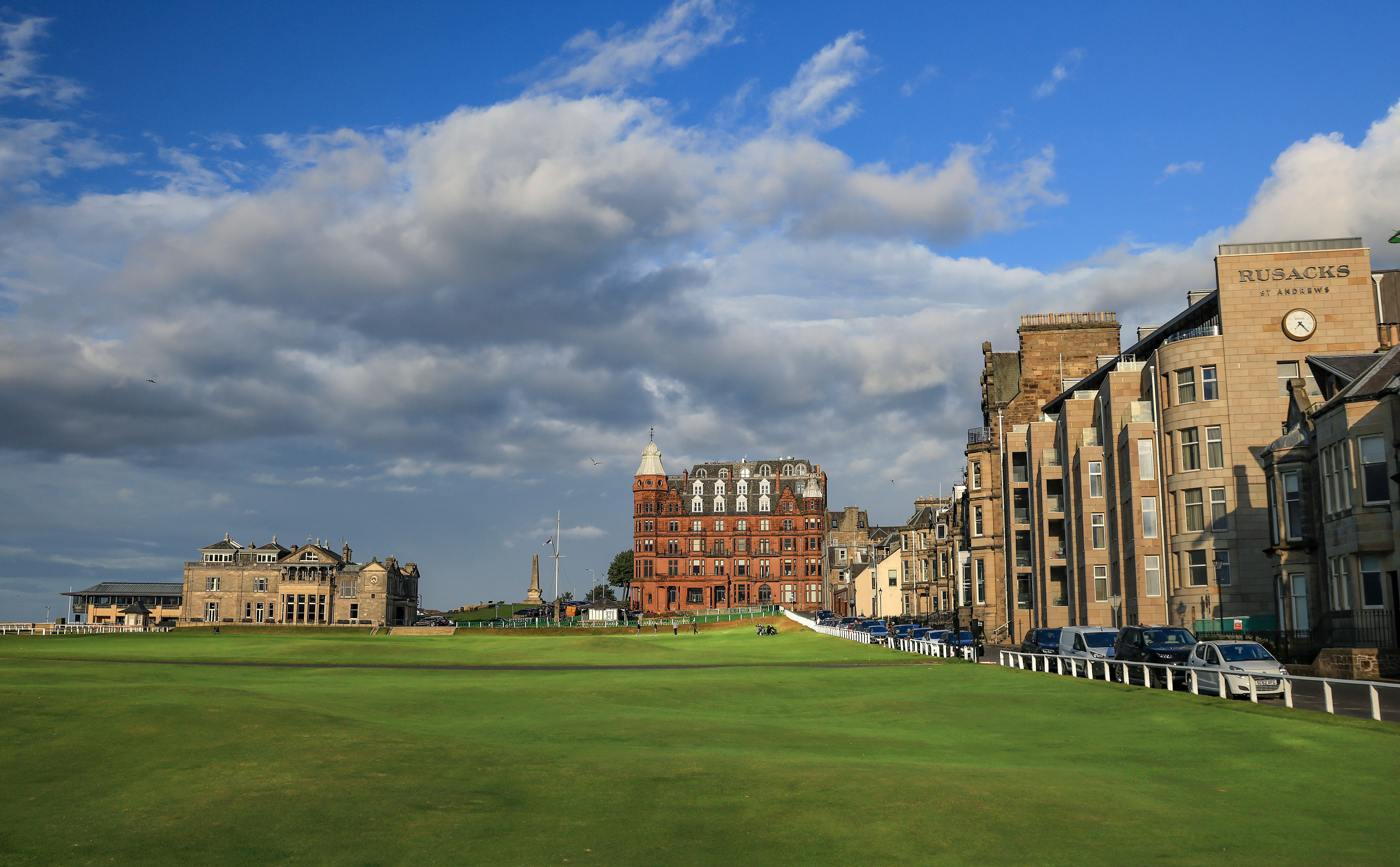 A general view of the Old Course at St Andrews