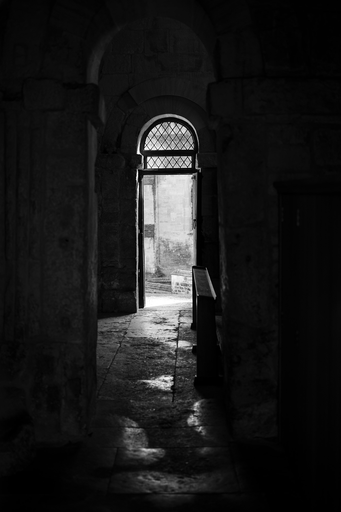 Black and white street photographs