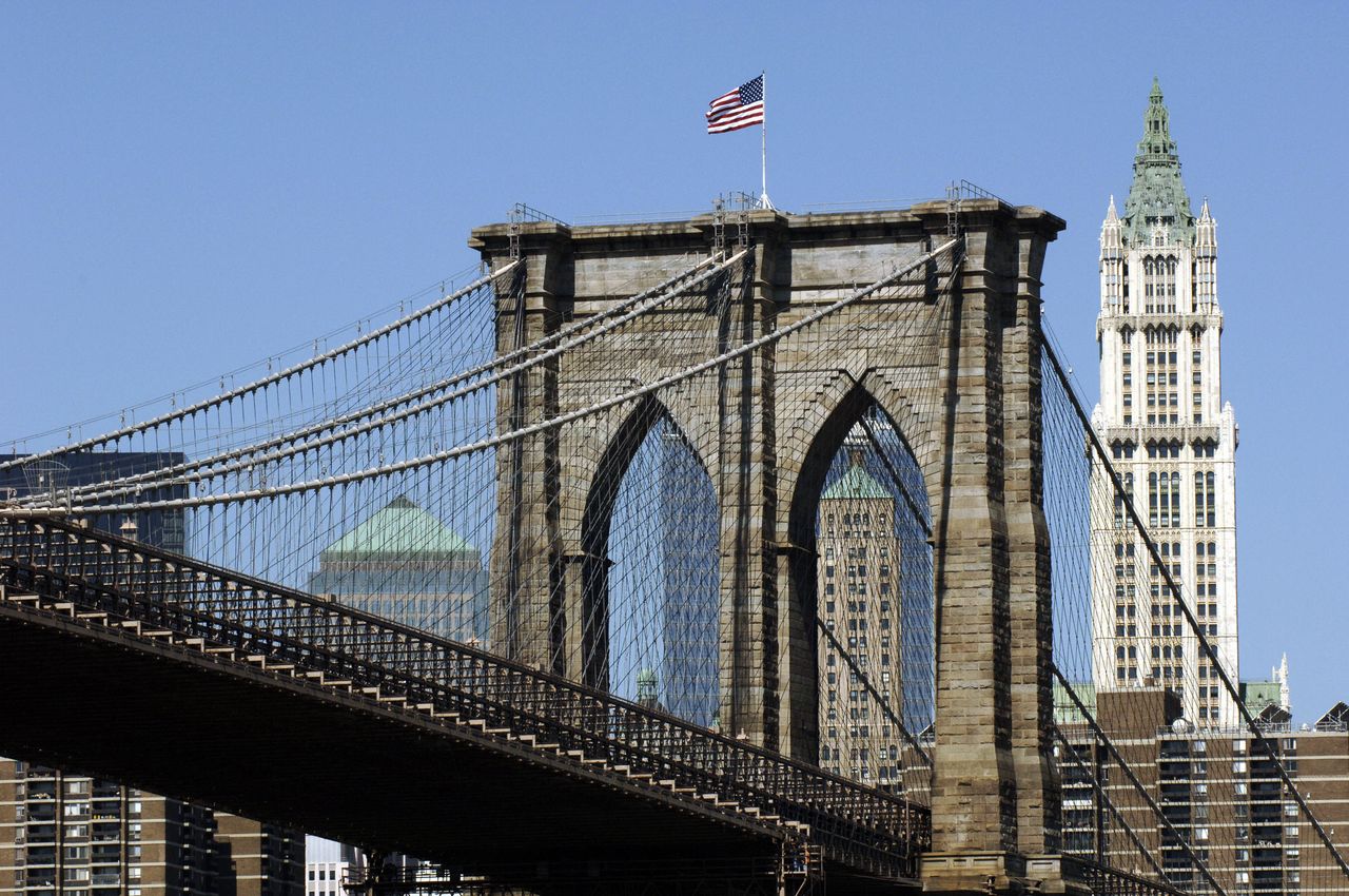 Brooklyn Bridge.