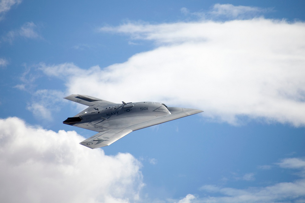 X-47B Flying in Cruise Configuration