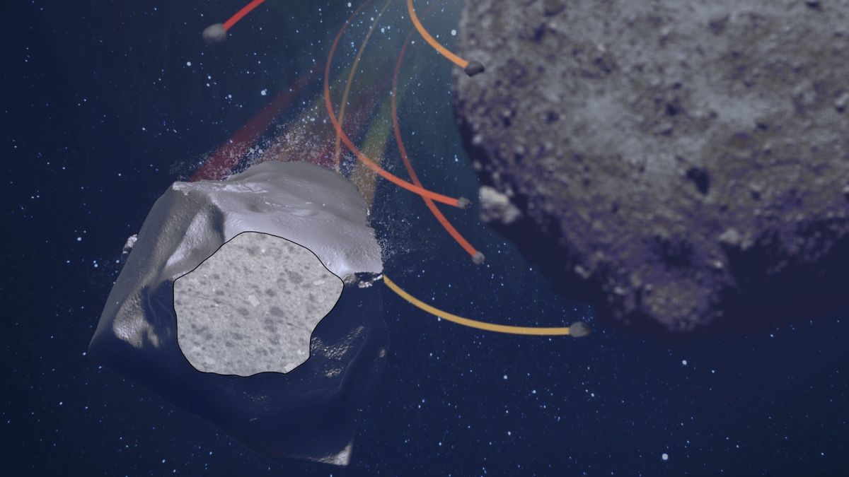 प्राचीन क्षुद्रग्रह पॉपकॉर्निंग कंकड़ से ढके हुए हैं, नए अध्ययन में पाया गया है