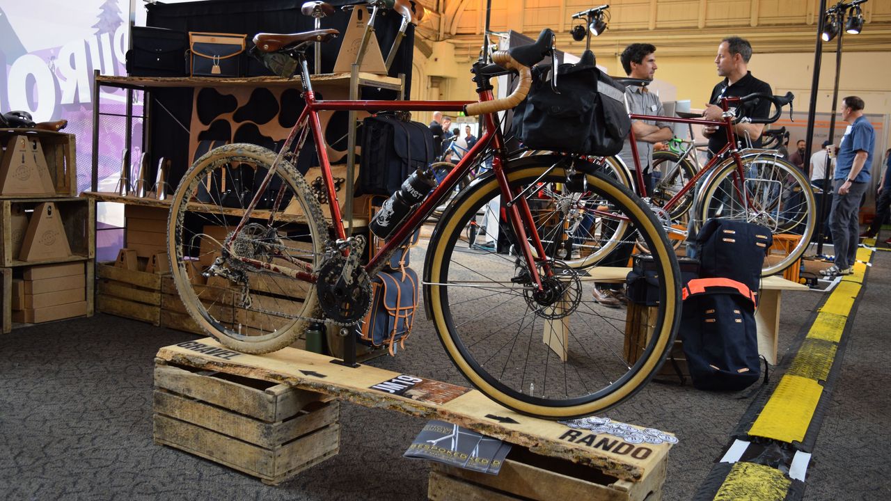 Rando at the front, gravel at the rear