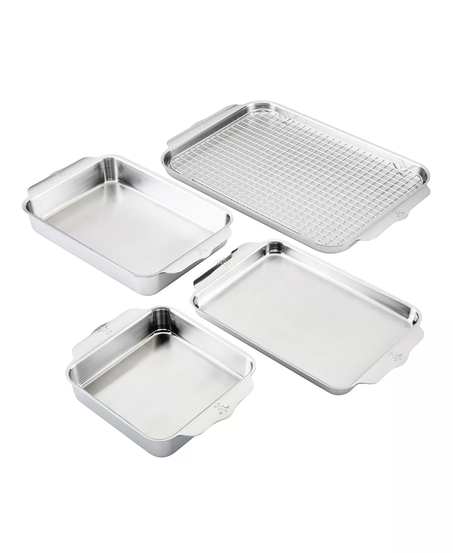 Ovenbond&amp;reg; 5-Piece Tri-Ply Clad Stainless Steel Ovenware Set