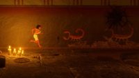 Unreal Engine 5 game Fresco showing playable Ancient Egyptian-style art