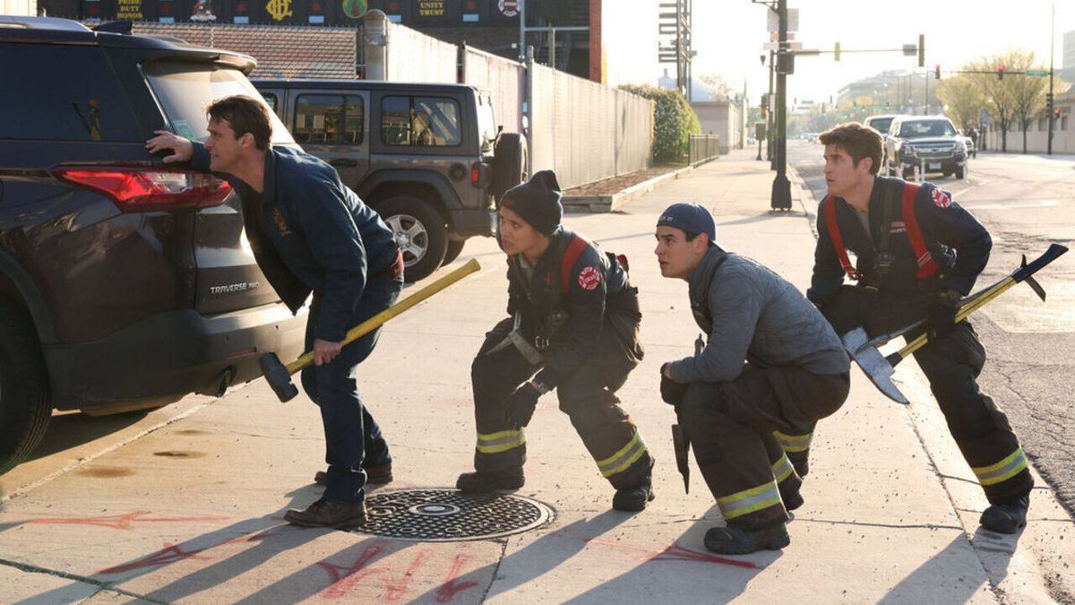 Casey and Truck 81 in Chicago Fire Season 11 finale