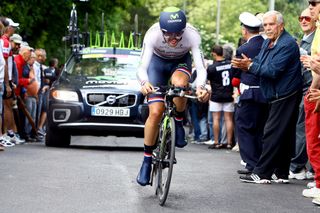 Alex Dowsett TT racing at the 2013 Giro d'Italia