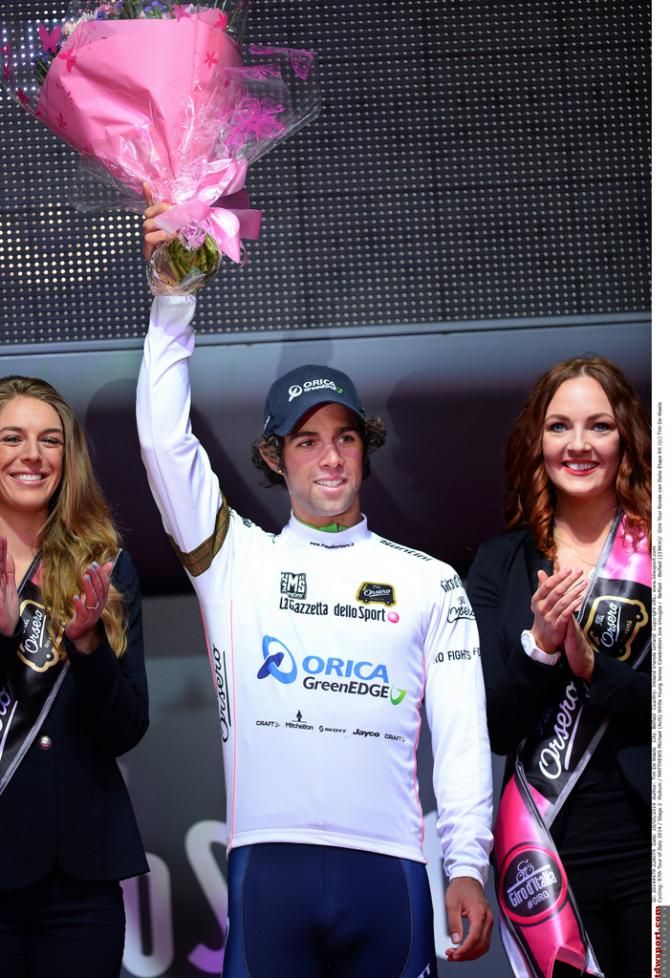 Michael Matthews (Orica-GreenEdge) also moved into the lead of the maglia bianco