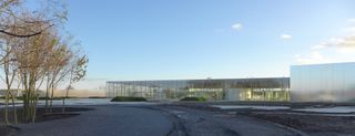 white and ethereal architecture work, Louvre-Lens,France (c) SANAA