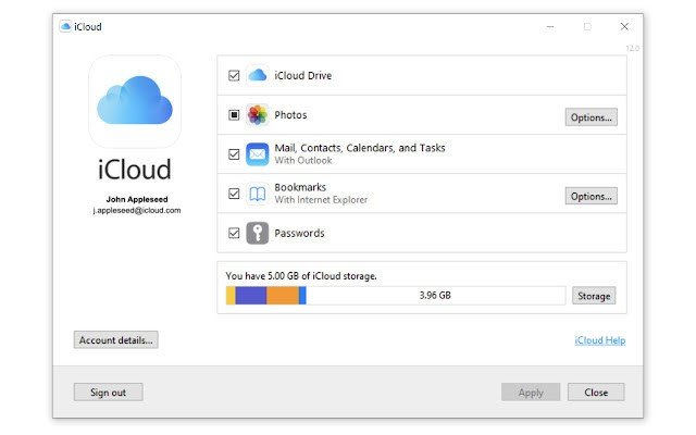 Google Chrome Icloud Extension