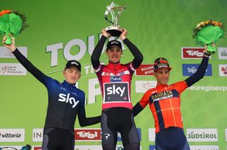 The 2019 Tour of the Alps podium