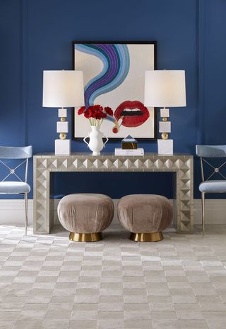Jonathan Adler living room design