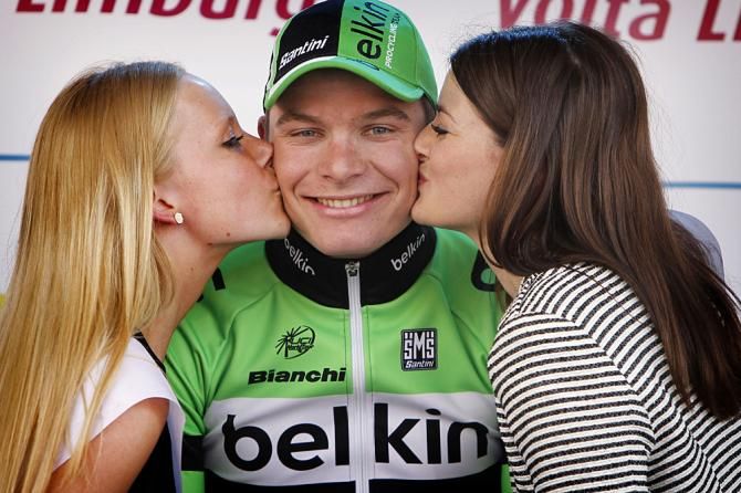 Moreno Hofland (Belkin) winner of the Volta Limburg Classic