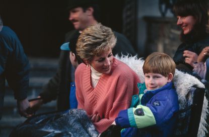 Princess Diana and Harry