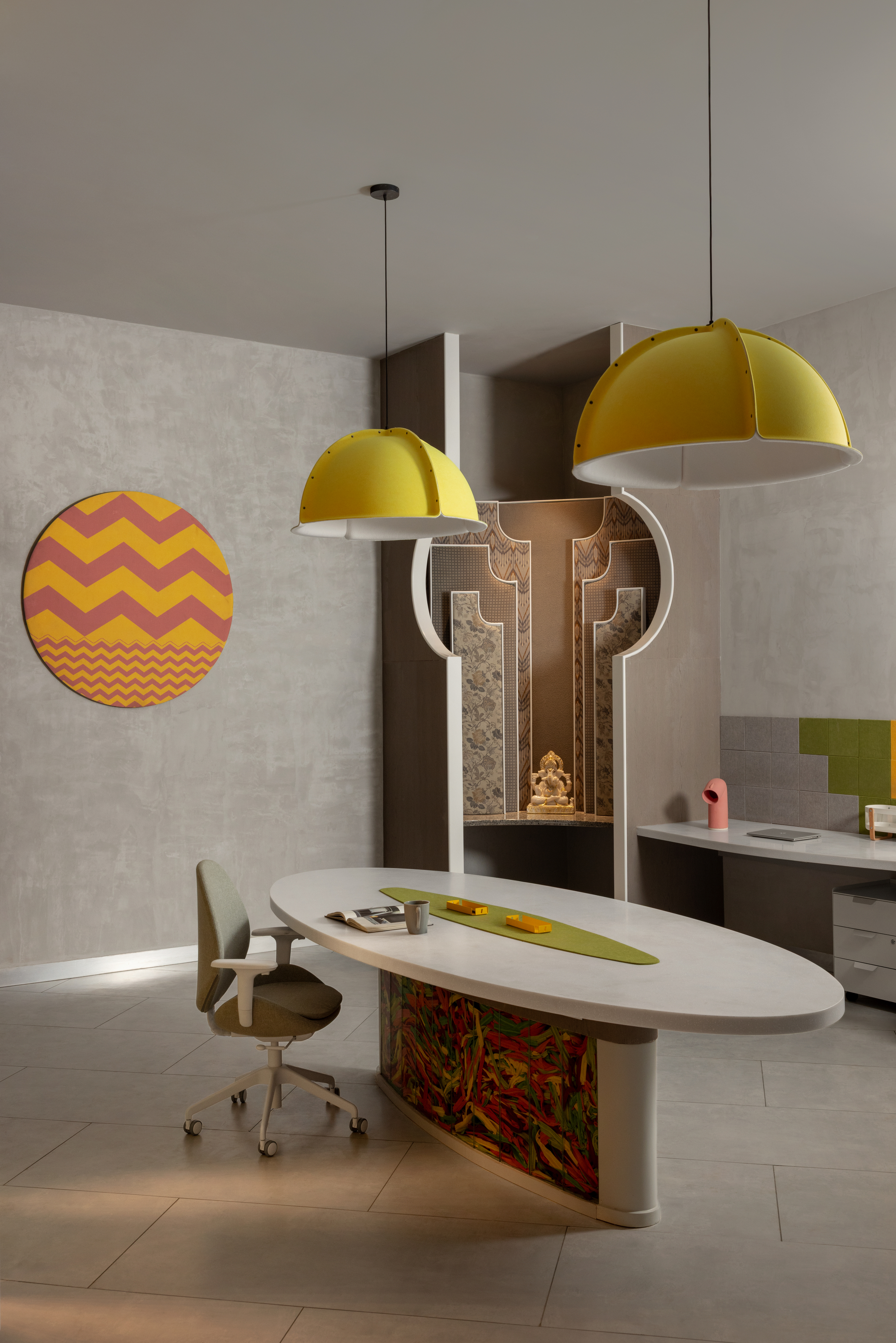 kolkata office of doreme, designed by space and design india