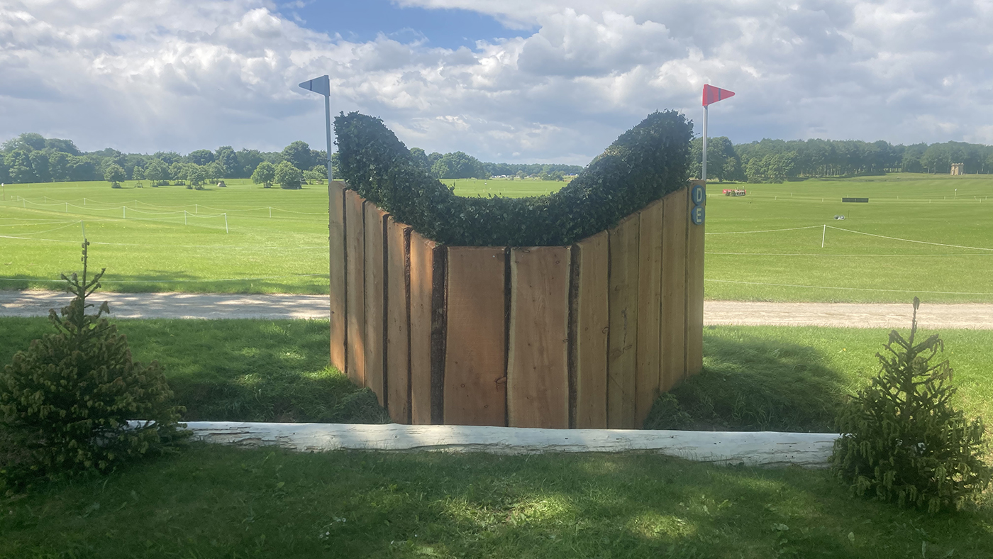 Bramham Horse Trials cross-country course fence 7de