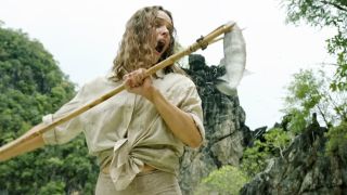 Rachel McAdams in the best stranded desert island attired, starring in Send Help (2026). 