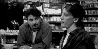 Brian O'Halloran and Jeff Anderson in Clerks
