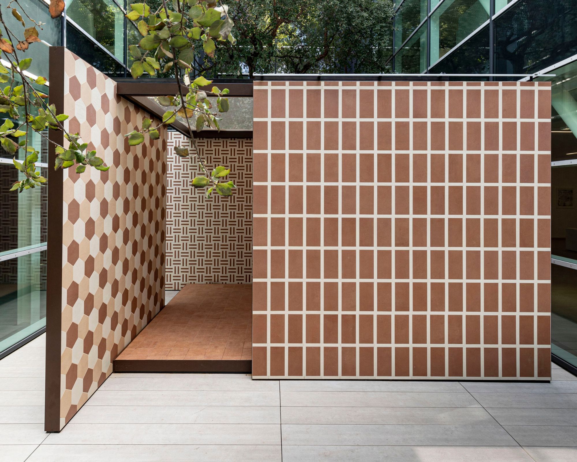 Different textures surface design