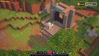 Minecraft Dungeons camp: Nether Portal