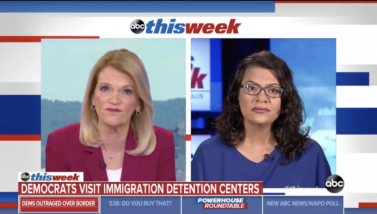 Martha Raddatz and Rashida Tlaib