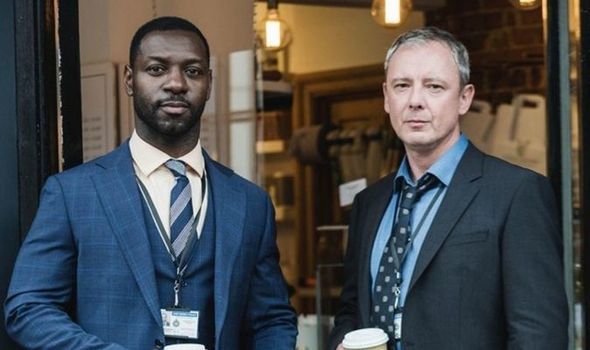 Grace season 2 stars John Simm and Richie Campbell.