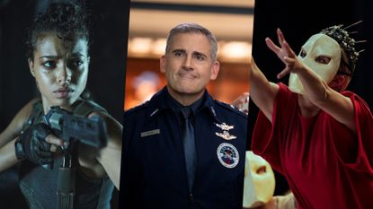 Jade in Resident Evil, Steve Carell in Space Force and Archive 81 