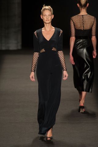 Monique Lhuillier AW14 Show At New York Fashion Week