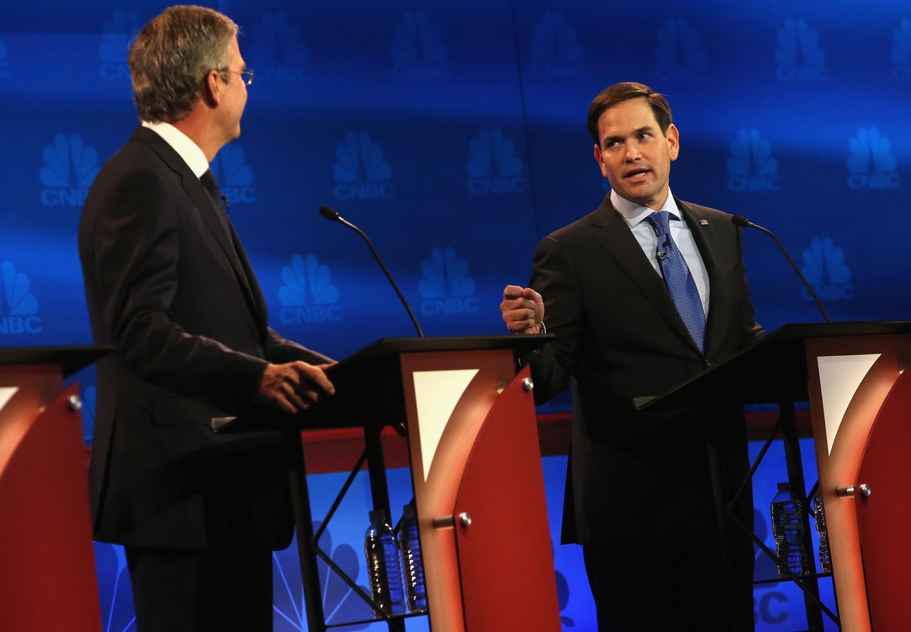 Jeb Bush v. Marco Rubio