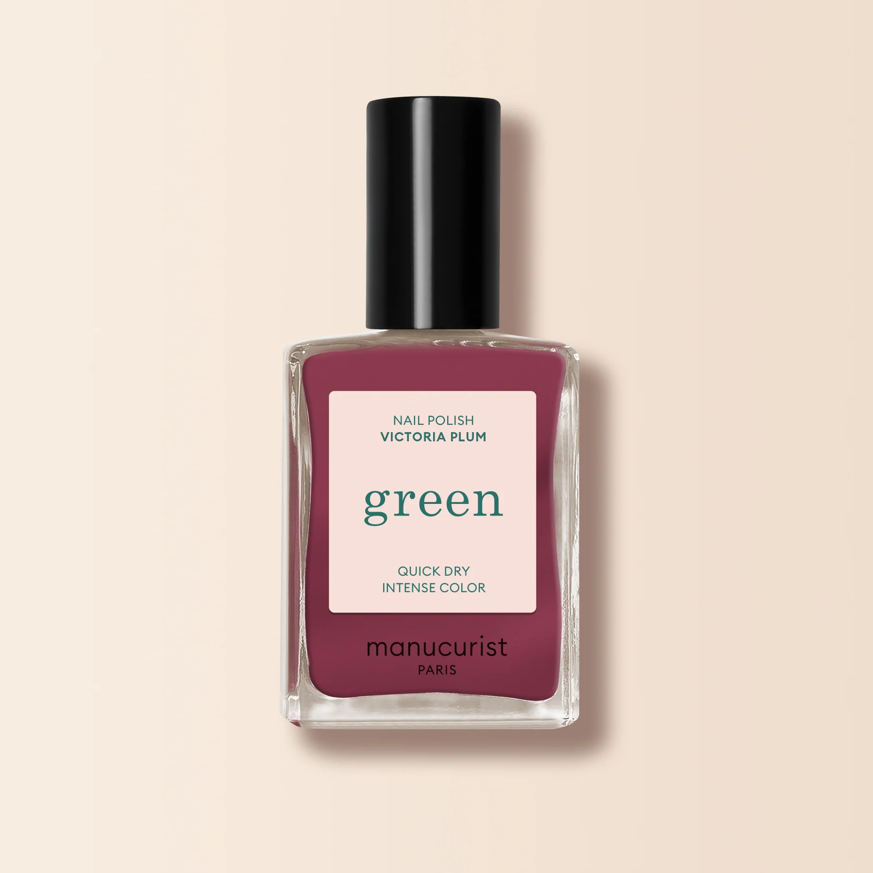 Manucurist Green Victoria Plum nail polish 