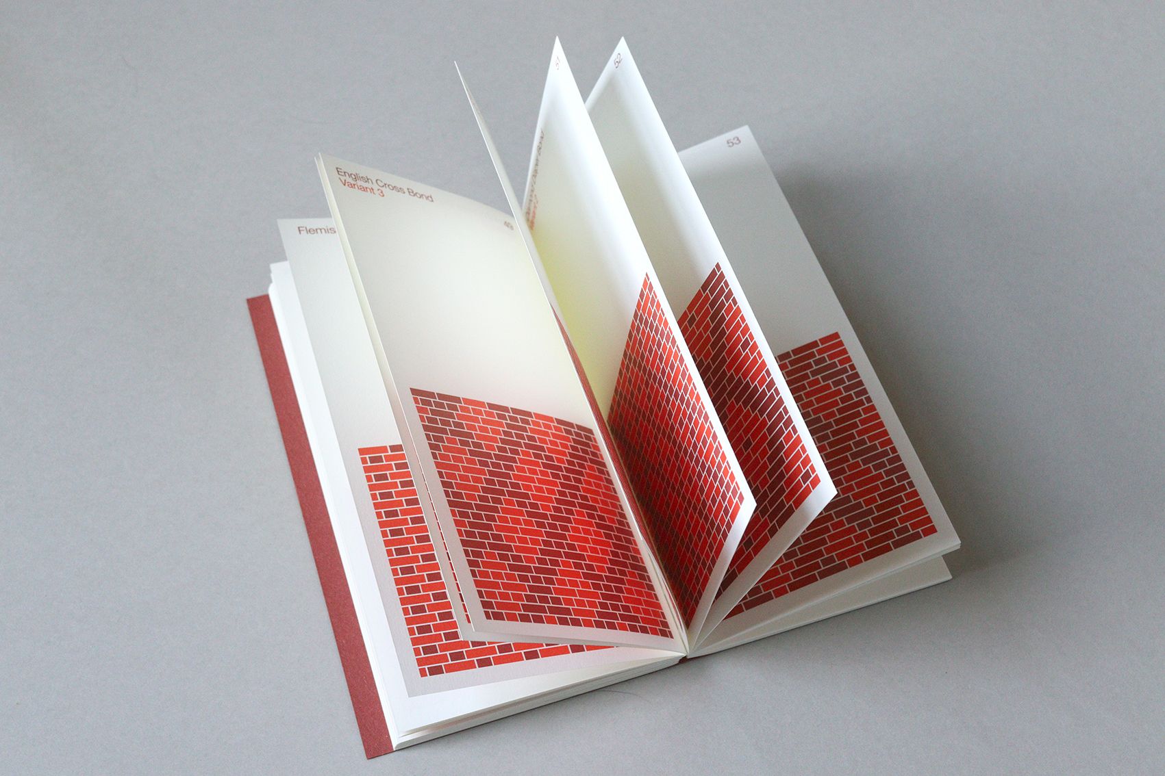 A new book on bricks and their patterns is a beautiful graphic object