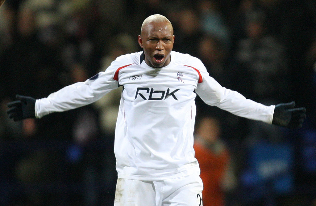 El-Hadji Diouf in his Bolton days