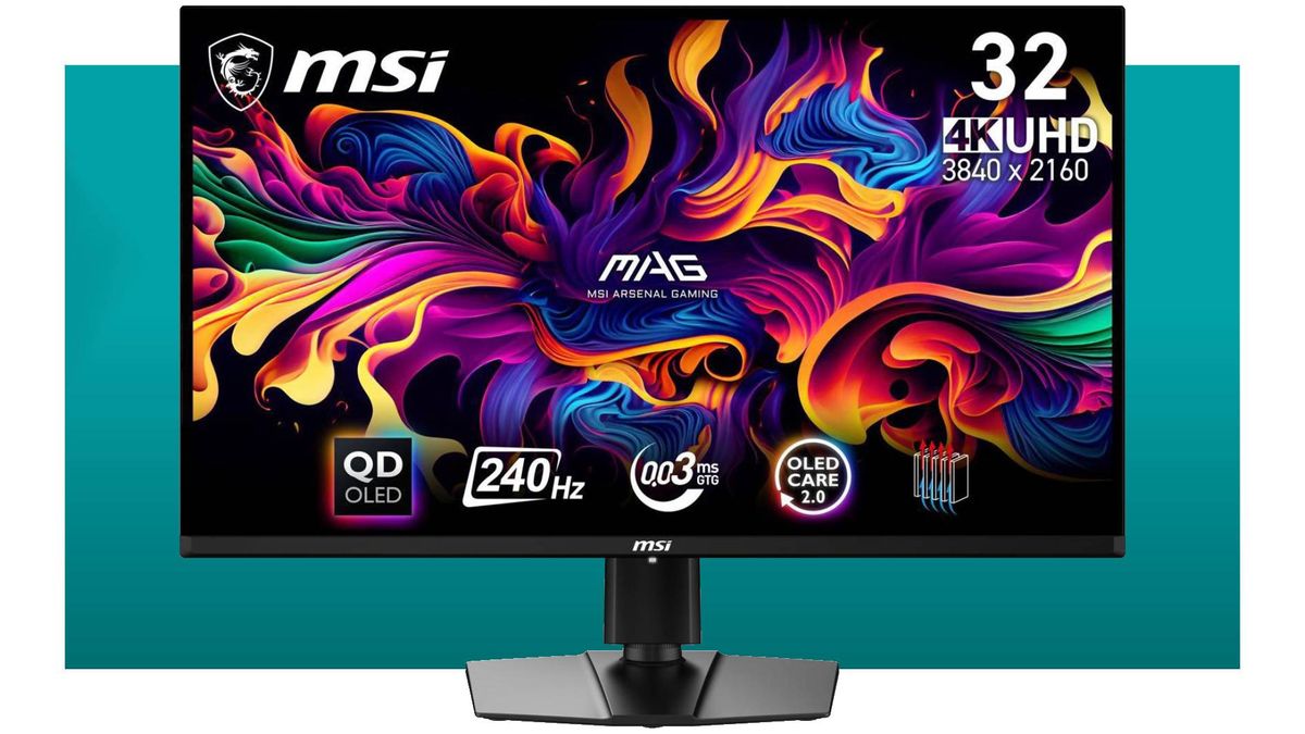 MSI's 4K 240Hz monster is one of the best OLED gaming deals right 