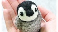 Baby Penguin Mini Needle Felting Craft Kit