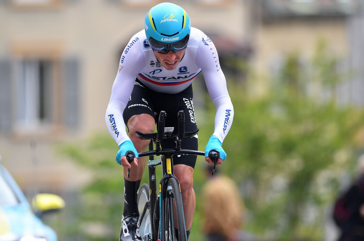 Russian champion Sergei Chernetski (Astana)